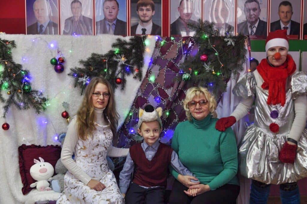 Star of Hope Jul i Vitryssland Belarus Xmas 1